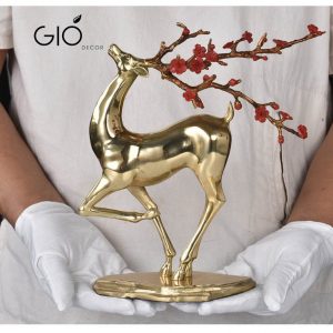 Tượng hươu để bàn trang trí – BJ0729